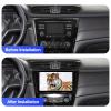 2+32G Android 13 Double Din Car Radio Stereo for Nissan Rogue X-Trail Qashqai 2014-2018 with 10.1" Touchscreen Radio Built-in Wireless Carplay/Android Auto/GPS/Bluetooth/FM/AUX-in/SWC/Camera view 4