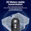 Bluetooth Transmitter Receiver, AUX in USB Sound Input Bluetooth 5.4 Sound Transmitter Receiver, 1 to Multiple Low Latency Bluetooth Audio Adapter for Speaker Headphones TV PC view 3