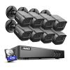 ANNKE 1080P Security Camera System, 16CH 3K Lite DVR Recorder with AI Human/Vehicle Detection, 8X 2MP Bullet Wired Add-on Black Cameras with 66ft Night Vision, 3.6mm Lens, IP67, 4TB HDD Included view 1
