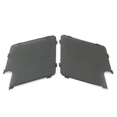 Bacar Front Speaker Cover Replacement Mesh Grill Aluminium Black for HONDA GL1500 1988-2000