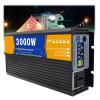 HYZHANHONG Pure Sine Wave Power Inverter 3000W 12V 24V 48V 60V 72V DC to 110V 220V AC Converter Low Frequency Inverter with LED Display for Car/RV Home Solar System,12V to 110V view 1