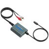 3.5mm to Optical Adapter Aluminum RCA to Optical Audio Converter Analog to Digital Audio Converter with Cable 3.5mm AUX Toslink Adapter for TV Amplifier Speaker/Soundbar/Home Theater view 1