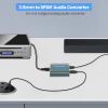3.5mm to Optical Adapter Aluminum RCA to Optical Audio Converter Analog to Digital Audio Converter with Cable 3.5mm AUX Toslink Adapter for TV Amplifier Speaker/Soundbar/Home Theater view 2