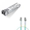 1 Pack 1000BASE-SX Transceiver and 1 Pack OM3 LC to LC Fiber Patch Cable Multimode Fiber Duplex - LSZH 1 Meter(3ft) view 1