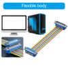 GMBYLBY PVC 25Pin DB25 Male Female Connectors Cable with Fixed Nut for Secure Connection in Electronics view 4