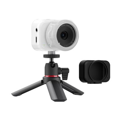 ATLI 1080P Time Lapse Camera WiFi HDR APP Control Real-time Preview Timing Shooting Manual Focus Timelapse Video Camera for Indoor Flower Plants Weather Remote Access (White Camera with Black case)