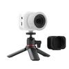 ATLI 1080P Time Lapse Camera WiFi HDR APP Control Real-time Preview Timing Shooting Manual Focus Timelapse Video Camera for Indoor Flower Plants Weather Remote Access (White Camera with Black case) view 1