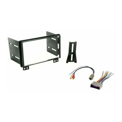 zxhhxkAn Stereo Cd Dvd Player Dash Install Mounting Trim Kit + Wire Harness for Aviator 04-05 for Expedition 03-06 for Explorer 04-05 for Mountaineer 04-05 for Mustang 04 for Navigator 03-06