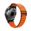 22mm 26mm Nylon Quick Fit Strap for Garmin Fenix 8 7X 7 Pro 6X 6 5X 5Plus Tactix 7 Forerunner 965 955 Enduro 2 Loop Band Accessories(Olive green,22mm Fenix 8 47mm) view 2