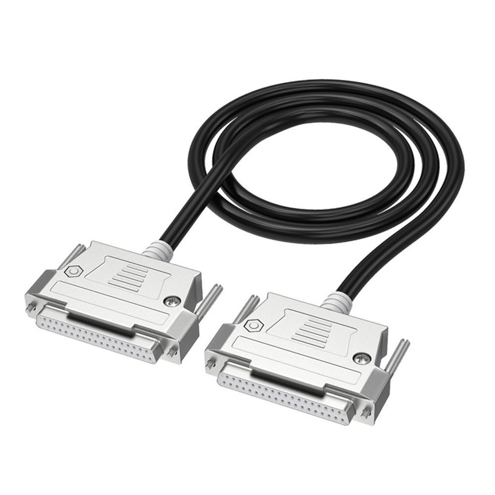 GMBYLBY Professional DB37 Cable DB37 Male to Male Cable with Reinforced Net Tail, for Small Communication Cable
