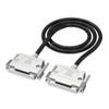 GMBYLBY Professional DB37 Cable DB37 Male to Male Cable with Reinforced Net Tail, for Small Communication Cable view 1