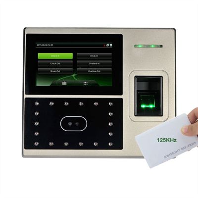 Biometric Employee Attendance Machine UFace800 Linux System TCP/IP Biometric Fingerpint Face Facial Recognition Time Attendance System Recorder Employee Machine for Small,Uface800-id-English