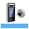 EliteBloom Time Clocks Metal IP Biometric Face Identification Gate Access Control Keypad Fingerprint Face Time Attendance Machine,TCP IP with Card view 2
