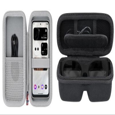 khanka Hard Case for XREAL Beam Pro + Hard Case for XREAL Air 2 Pro AR Glasses