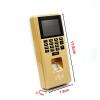 Biometric Employee Attendance Machine 2.4 Inch Fingerprint Access Control Keypad USB Biometric System Electronic Time Clock Recorder Attendance Machine for Small Business,Gray-One Size view 2