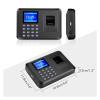 Biometric Fingerprint Time Attendance System Clock Recorder Employee Recognition Recording Device Electronic Machine, view 4