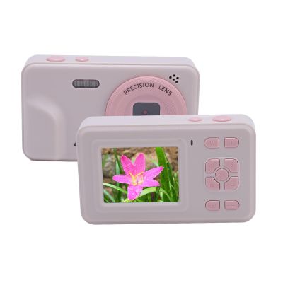 Digital Camera for Teens, 48MP 1080P Video Camera with 5X Zoom & 2.0In Screen, Compact Portable Camera for Travel, Events & Everyday Use (Pinks)