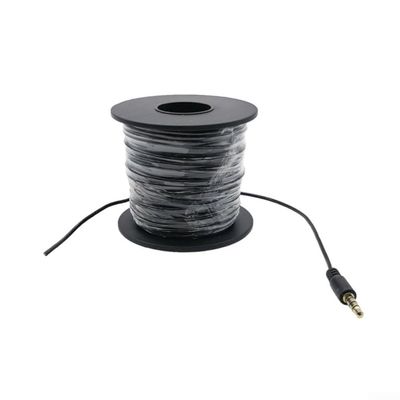 Fishing Camera Cable,Fishing Camera Cable HD Fish Finder Cable, Fishing Camera Cable 1.8mm Diameter Fish Finder Cable 3.5mm Headphone Head(5000cm)