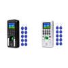 EliteBloom Biometric Employee Attendance Machine Fingerprint Access Control TCP/IP Biometric Time and Attendance Punch Clock for Small Businesses and Offices,Black-One Size view 2