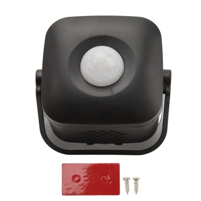 Entrance Welcome Doorbell, Infrared Motion Sensor Alarm Detector with 38 Ringtones, 4 Volume, for Shop Store Black, teleprompter Greeting