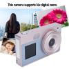 Digital Camera 1080P FHD 48MP with 2.8 Screen,16X Digital Zoom, Autofocus Compact Portable Vlogging Camera Anti Shake Camera for Kids Teen Students Beginner (Light Red) view 4
