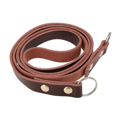Micro Traders Camera Genuine Leather Shoulder Strap Camera Neck Strap Length 100cm Width 1.3cm Compatible with Fuji x100 X-T20 series Compatible with Sony RX100 & a6000 series, Brown