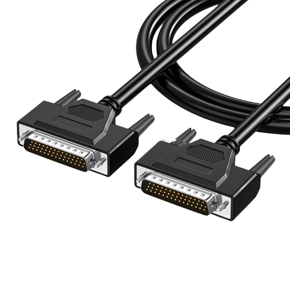 PEVive DB44 Male to Female/Male Serials Port Cable, 26AWG Twisteds Pair for Clear Signals