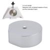 Satellite Tripod Mount Adapter, Universal Aluminum Alloy 1/4 Inch Threaded Satellite Tripod Mount Adapter Compatible with Rectangular Dish Satellit (Silver) view 4