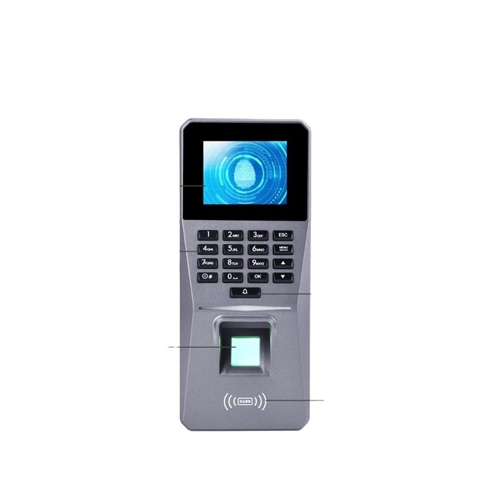 Biometric Employee Attendance Machine Punch Card Machine Fingerprint Attendance Access Control System All-in-one Electronic Network Attendance Punch Card Machine Employee,