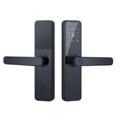 DUYHBAWRS-007 Unlocking Recognition Fingerprint Waterproof Smart Door Lock Remote Photo Control