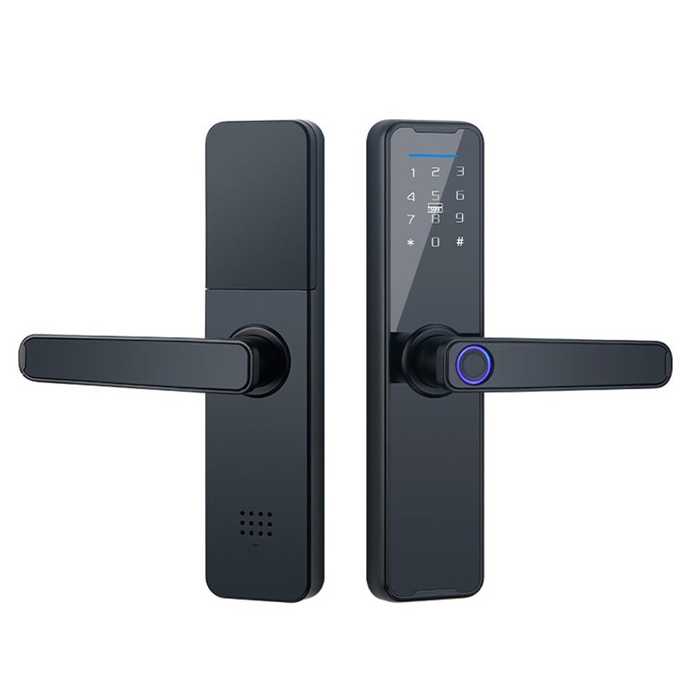 DUYHBAWRS-007 Unlocking Recognition Fingerprint Waterproof Smart Door Lock Remote Photo Control