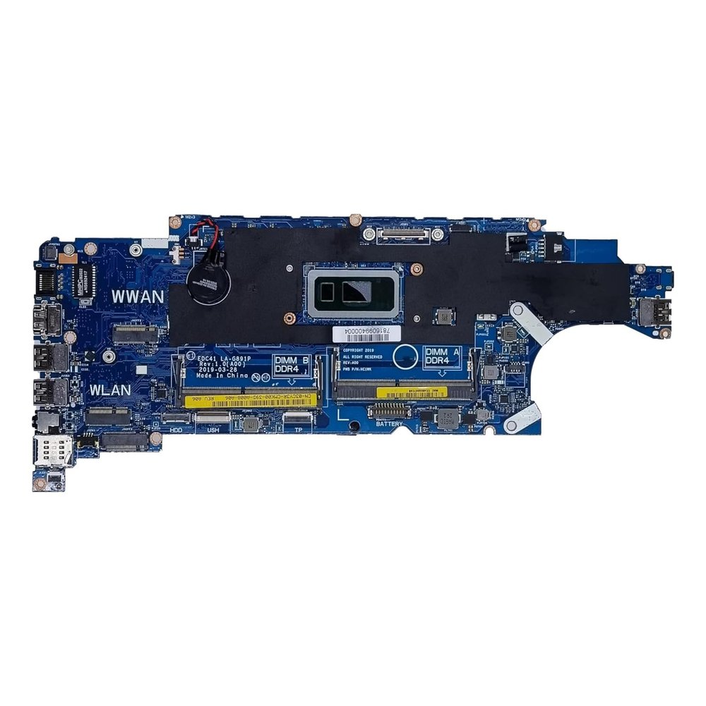 03CY3R 3CY3R Replacement for Dell Latitude 5400 Laptop Motherboard EDC41 LA-G891P System Board CPU Mainboard i5-8265U Processor