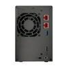 Asustor / DiscTech 12TB NAS Bundle: Lockerstor 2 Gen2 AS6702T NAS Server with 2x4TB SATA HDD and 4x1TB NVMe M.2 SSDs, 8GB RAM, Dual 2.5GbE LAN Ports view 4