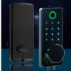 DUYHBAWRS-007 Smart Deadbolt Locks of Tuya App Biometric Fingerprint Password Keyless Entry Front Door Lock view 4