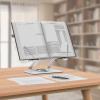 Adjustable Laptop Reading Holder Stand with Adjustable Viewing Angled Platform for Study and Work Environment view 2