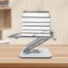 Adjustable Laptop Reading Holder Stand with Adjustable Viewing Angled Platform for Study and Work Environment view 3