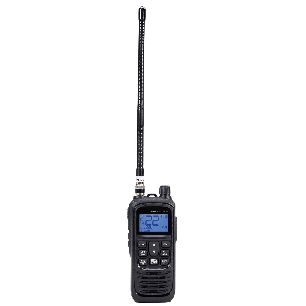 Portable CB Radio Station PNI Escort HP 92 Multi Standard, 4W, AM-FM, NRC, Dual Watch, Roger Beep, ASQ SQ Adjustable, VOX, 12V-24V
