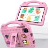 AKABEILA Compatible with Alldocube iplay 60 mini pro 2024 8.4 inch/iplay 60 mini2 2024 8.4 inch Tablet Case, Shockproof Protective Case with Shoulder Strap & Stand Handle Pink view 4
