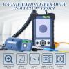 Portable Fiber Optic End Face Inspection Microscope, 400X Magnification, 3.5-Inch HD LCD Display, SC/FC/ST/LC Tips view 2