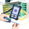 Optical Fiber Microscope, Portable Fiber Optic Inspection Microscope Probe, 400X Magnification, 3.5-Inch HD Display for SC, FC, ST, LC view 1