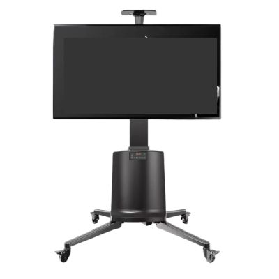 BEGWVDJTP TW85 TV Stand Floor-Standing Mobile cart Touch Machine Conference Multi-Scenario Suitable for 32-85 inches(Black)