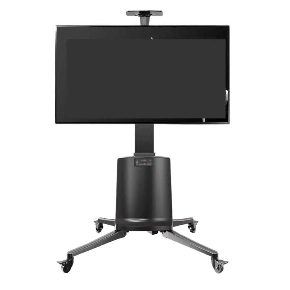 BEGWVDJTP TW85 TV Stand Floor-Standing Mobile cart Touch Machine Conference Multi-Scenario Suitable for 32-85 inches(Black)