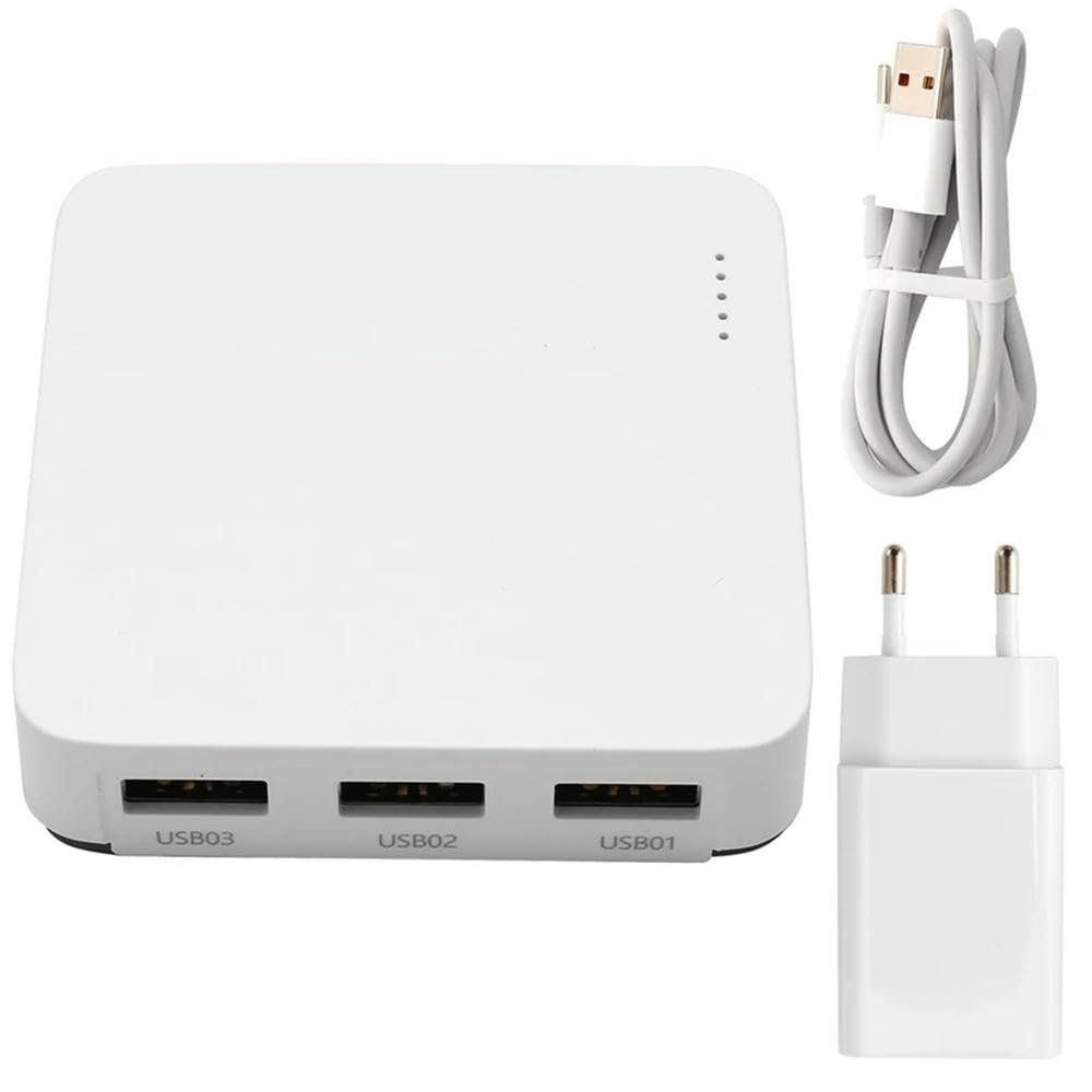 for 1PCS Wired Print Server Connects 3 USB Printers at The Same Time Sharer Standard 100M Network for 1PCS WiFi/BT4.0 EU Plug