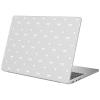 BlHMCASE Compatible with MacBook Pro 14 inch Case Cute White Bow Heart view 1