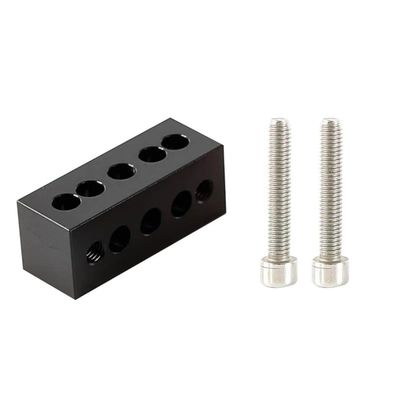 36mm 50mm Block Astronomical Telescope Guide Ring Horizontal Elevating Accessories(50mm Black)