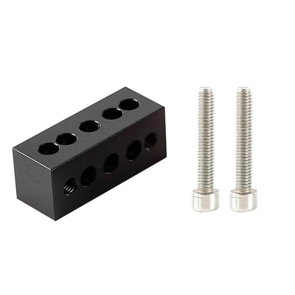 36mm 50mm Block Astronomical Telescope Guide Ring Horizontal Elevating Accessories(50mm Black)