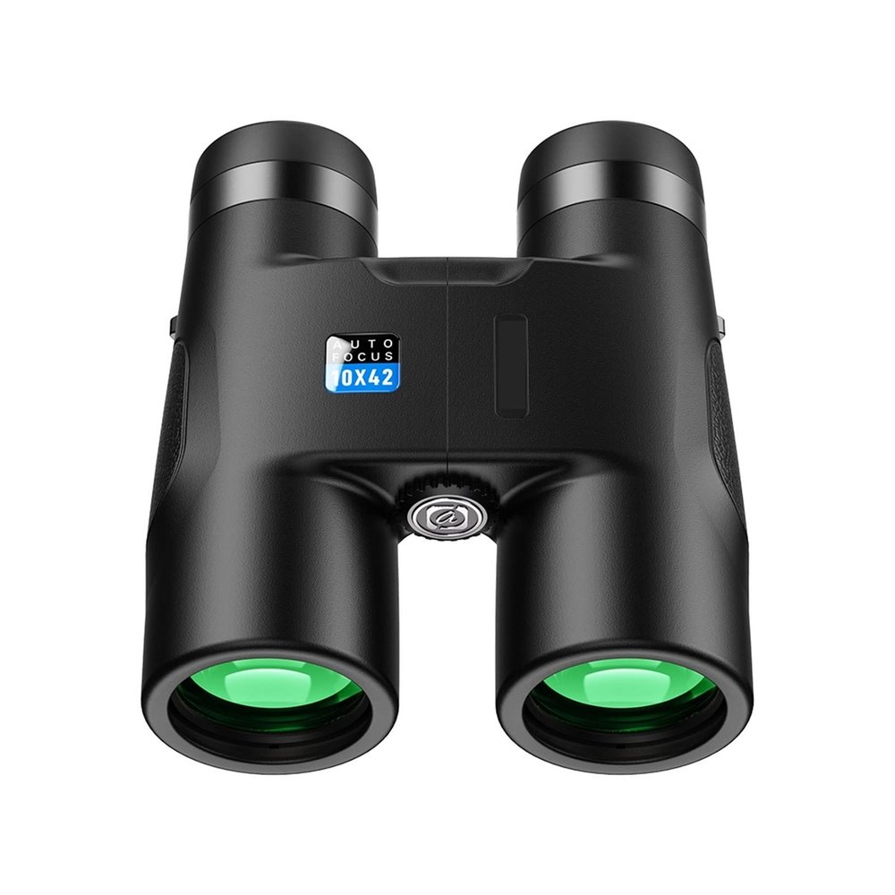 10x42 Binoculars Long Powerful Telescope Auto Focus Roof BAK4 Prism Telescope for Hunting Camping