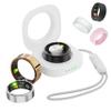 UniJethro Smart Ring for Women Men, Health Fitness Tracker Ring, IP68 Waterproof Rings, Sleep Ring with Charging Case and Ring Protector, Remote Photography, Family Care, No App Fees(Rose Gold, 6#) view 1