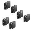 for 1PCS Universal Speaker Wall Mount Bracket Ceiling Stand Clamp with Adjustable Swivel and Tilt Angle Rotation view 1