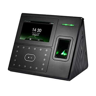 Biometric Employee Attendance Machine UFace402 Biometric Fingerprint Face Facial Recognition Time Attendance TCP/IP Door Access Control System With Free Software for Smal,Uface402-Portuguese